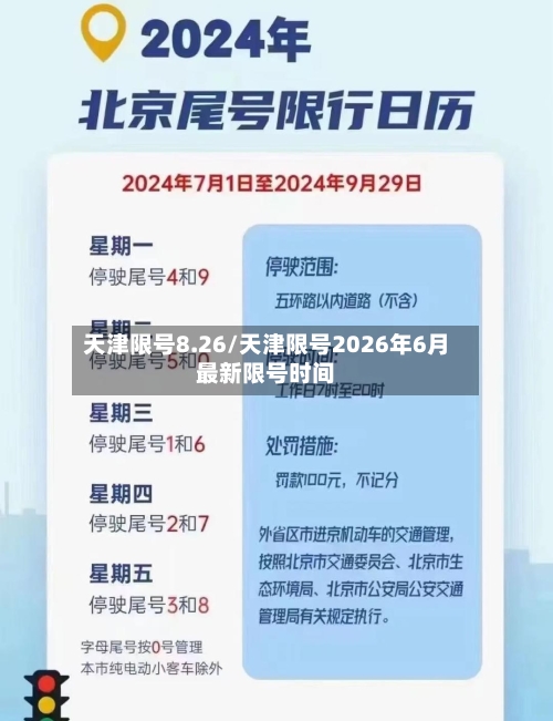 天津限号8.26/天津限号2026年6月最新限号时间-第2张图片