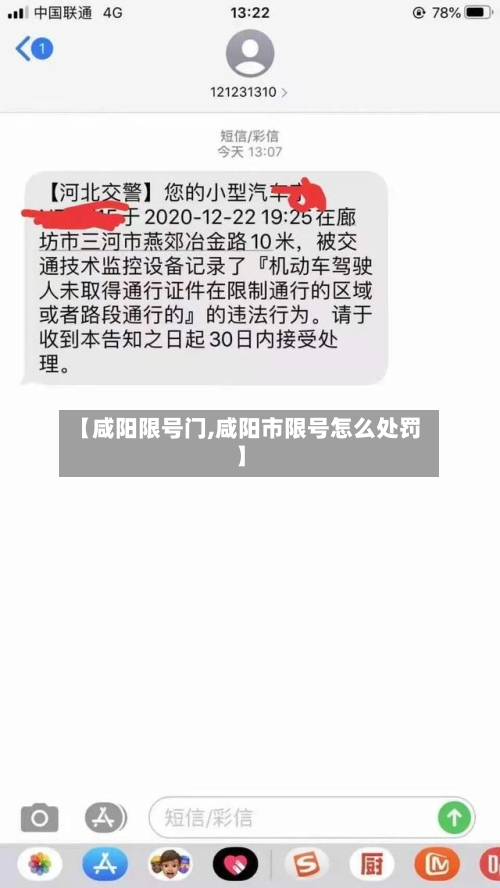 【咸阳限号门,咸阳市限号怎么处罚】