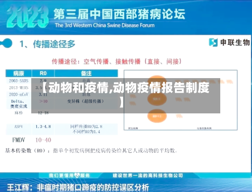 【动物和疫情,动物疫情报告制度】-第2张图片