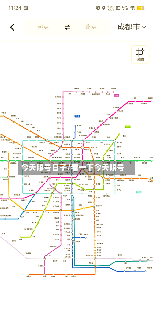 今天限号日子/看一下今天限号-第2张图片