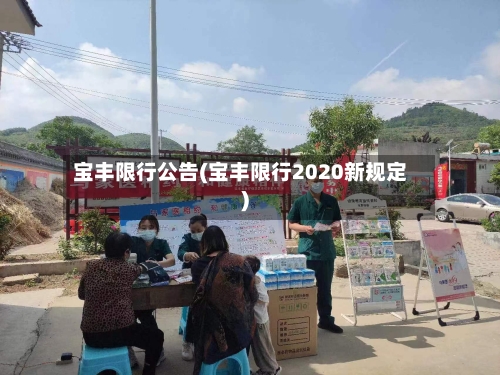 宝丰限行公告(宝丰限行2020新规定)-第3张图片