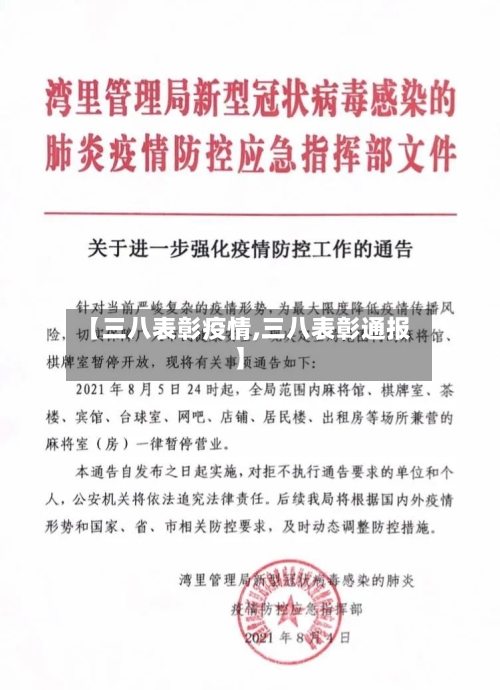【三八表彰疫情,三八表彰通报】-第3张图片