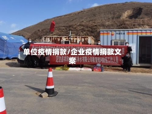 单位疫情捐款/企业疫情捐款文案