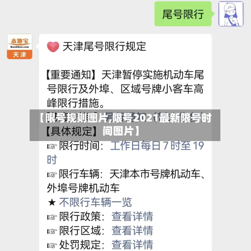【限号规则图片,限号2021最新限号时间图片】-第2张图片